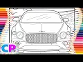 Bentley Continental Car Coloring Electro Light - Skyline NCS Release