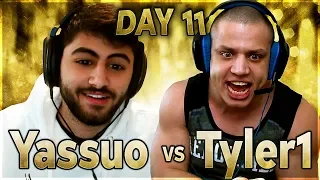 TYLER CATCHES UP! | YASSUO VS TYLER1 - $10K BET: DAY 11