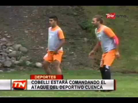 Cobelli estará comandando el ataque del Deportivo Cuenca