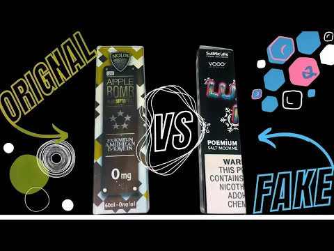 Download MP3 Fake vs Original Vape flavor | How To Verify An Authentic Juice flavor fake e-liquid in Urdu \u0026 Hindi