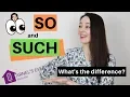 SO and SUCH - What s the difference IMPROVE your ENGLISH