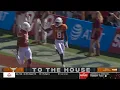 Texas WR Xavier Worthy 75 Yard TD vs Oklahoma 2021 College Football