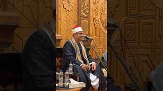 الشيخ محمود الشحات أنور عزاء والد الفنان محمد رمضان من مسجد الشرطة بالشيخ زايد 