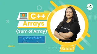C Arrays Sum of array School Practice Problems Sadaf Khan