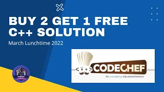 Buy 2 Get 1 Free Problem Code SALE2 C 14 Solution CodeChef