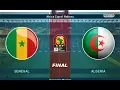 PES 2019 | SENEGAL vs ALGERIA | FINAL Africa Cup