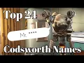 Top Names Codsworth Says PT 1 Fallout 4