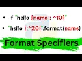 Python Format Specifiers Explained Master String Formatting Like a Pro