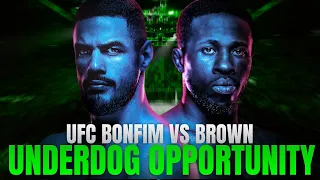 Underdog Opportunity UFC Fight Night Randy Brown Vs Gabriel Bonfim 