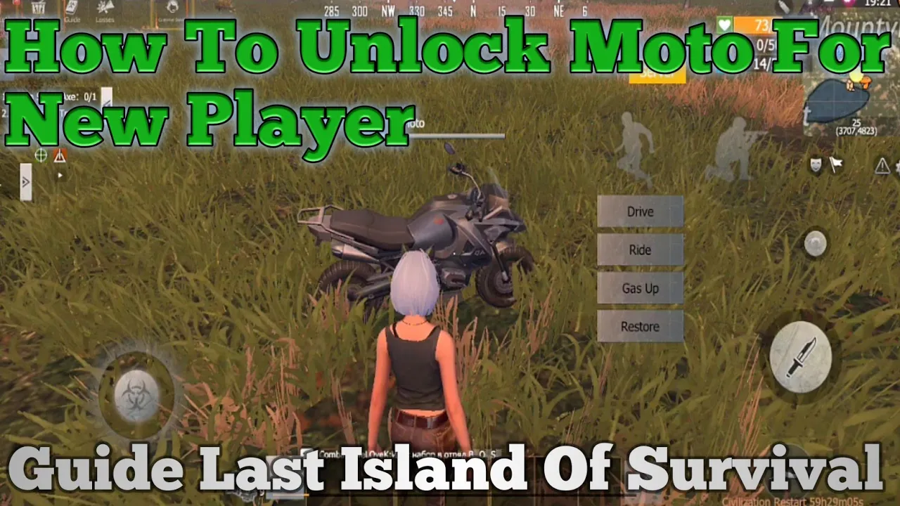 How To Unlock Moto And make Moto || Last Day Rules Survival Guide