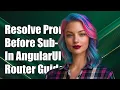 Resolving Promises Before Sub-Resolves in AngularUI Router A Guide