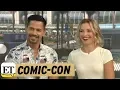 Jay Hernandez and Perdita Weeks Talk Magnum P I Comic-Con 2018