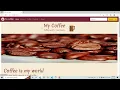 coffee website project html CSS bootstrap python Django PostgreSQL