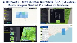 EO BROWSER- COPERNICUS BROWSER (ESA-Agência Espacial Européia)