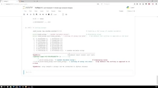 Python Numpy - sorting