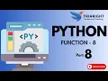 Functions in Python Part 8 Generators yield Python Tutorial - Chapter 10