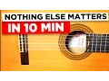 Lagu Gitarre lernen für Anfänger - Nothing else matters - einfach erklärt