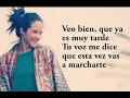Ximena Sariñana-Sin Ti No Puede Estar Tan Mal- LETRA