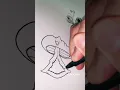 Bee Shroom Doodle Trippy Art