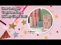 How to Make a Libbey Glass Can with Vinyl Decals Using Permanent Adhesive Vinyl Easy DIY Craft