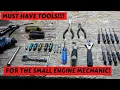 The tools every small engine mechanic MUST have