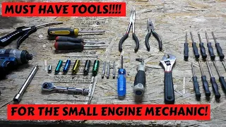 The tools every small engine mechanic MUST have
