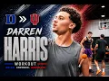 The OFF SEASON ft Indiana Hoosier Darren Harris Workout SPARC DMV w Coach Ibn Muhammad