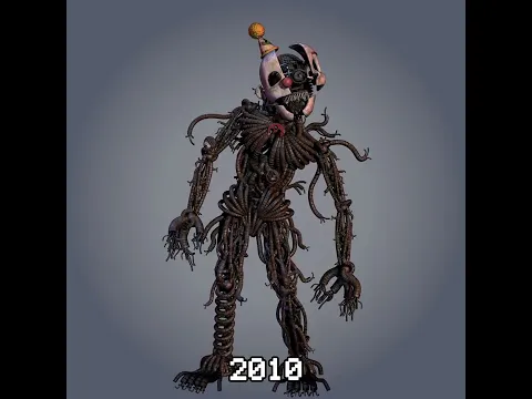 Ennard FNAF over the years