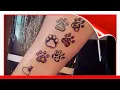 50 Animal Paw Print Tattoos Designs Ideas 2020