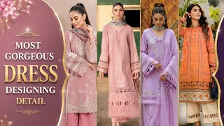 Most luxurious casual formal semi formal dresses full designing detail by Kushi Maqbool explain 2026
