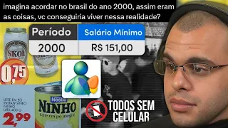 ASSIM ERA A VIDA A 25 ANOS ATRÁS, NOS ANOS 2000 - Maicon react