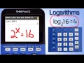 Any Base Logarithms on the TI 84 Plus CE Graphing Calculator
