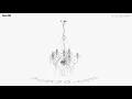 Chandelier 3D model by 3DModels org