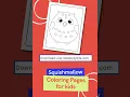 Squishmallow Coloring Pages for kids Squishmallow Fun Art Pages