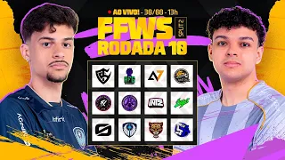 🔴 FREE FIRE AO VIVO: FFWS BRASIL SPLIT 2 | RODADA 10