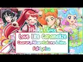 [ROMAJI LYRICS] AikatsuxPripara - Love Like Caramelize - Gaaruru, Mikan, Kokone and Nina