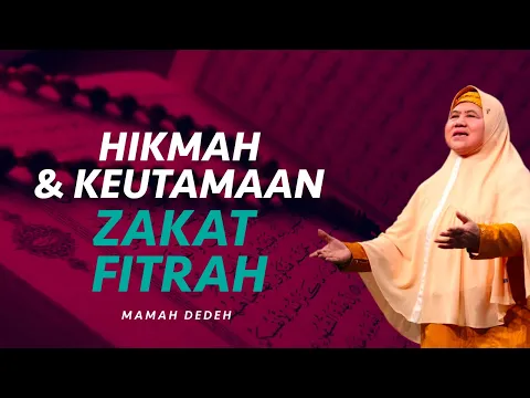 (FULL) Hikmah dan Keutamaan Zakat Fitrah | Rumah Mamah Dedeh