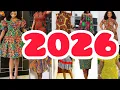 Cute Ankara styles 2026 Ankara short gown styles African dresses in pagne 2025 African fashion