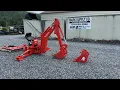 2021 Kubota BH92 Sub Frame Mount Backhoe Attachment For MX Series Tractors Complete For Sale Nice