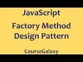Factory Method Design Pattern In JavaScript