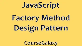 Factory Method Design Pattern In JavaScript