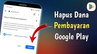 cara menghapus akun dana dari pembayaran google play
