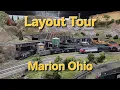 Marion Ohio model railroad club layout