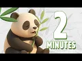 2 Minute Panda Timer with relaxing music