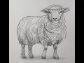 How to Draw a Sheep Simple Beginner-Friendly