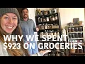 400 LBS of Bulk Food Pantry Set Up Azure Standard 900 Grocery Haul
