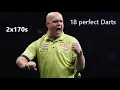 Download Lagu 18 PERFECT DARTS by Michael van Gerwen