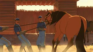 حصان شجاع وحر قرر ميستسلمش للاشرار ويثبت لهم ان مش كل الاحصنه بتتروض 