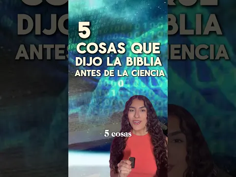 5 cosas que DIJO la Biblia ANTES de la Ciencia 🧬 📚✝️