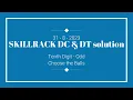31-8 SKILLRACK DC DT SOLUTION Tenth Digit - Odd Choose the Balls C